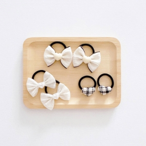 Girl Hair Tie Bow Heart CNY Set (GPT6428)